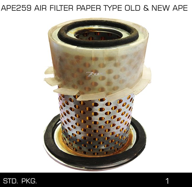 APE259 AIR FILTER PAPER lYPE OLD & NEW APE